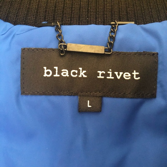 BRAND NEW Black Rivet Insulated Vest - Picture 4 of 7